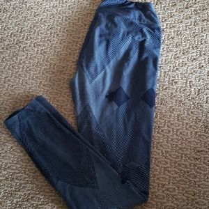 Navy Blue Pin Stripe OS Lularoe Leggings